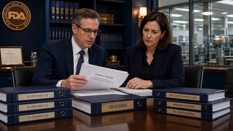 FDA Consent Decree: What It Is, How It Happens, and How Companies Recover