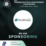 🚀 Cloudtheapp is proud to sponsor the Pharmaceutical Development Conference (PDC 2025)